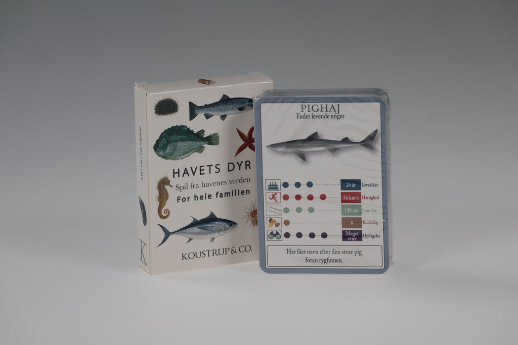 Kortspil - Havets dyr