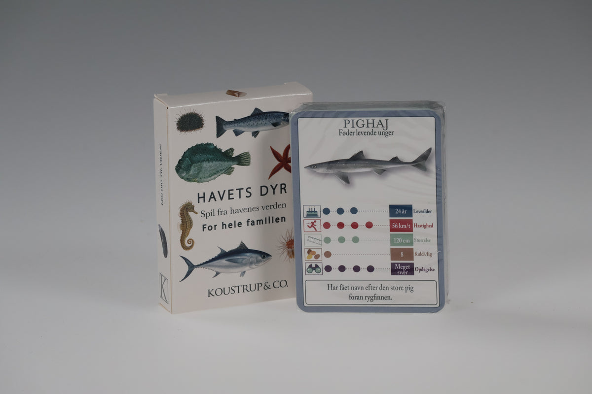 Kortspil - Havets dyr