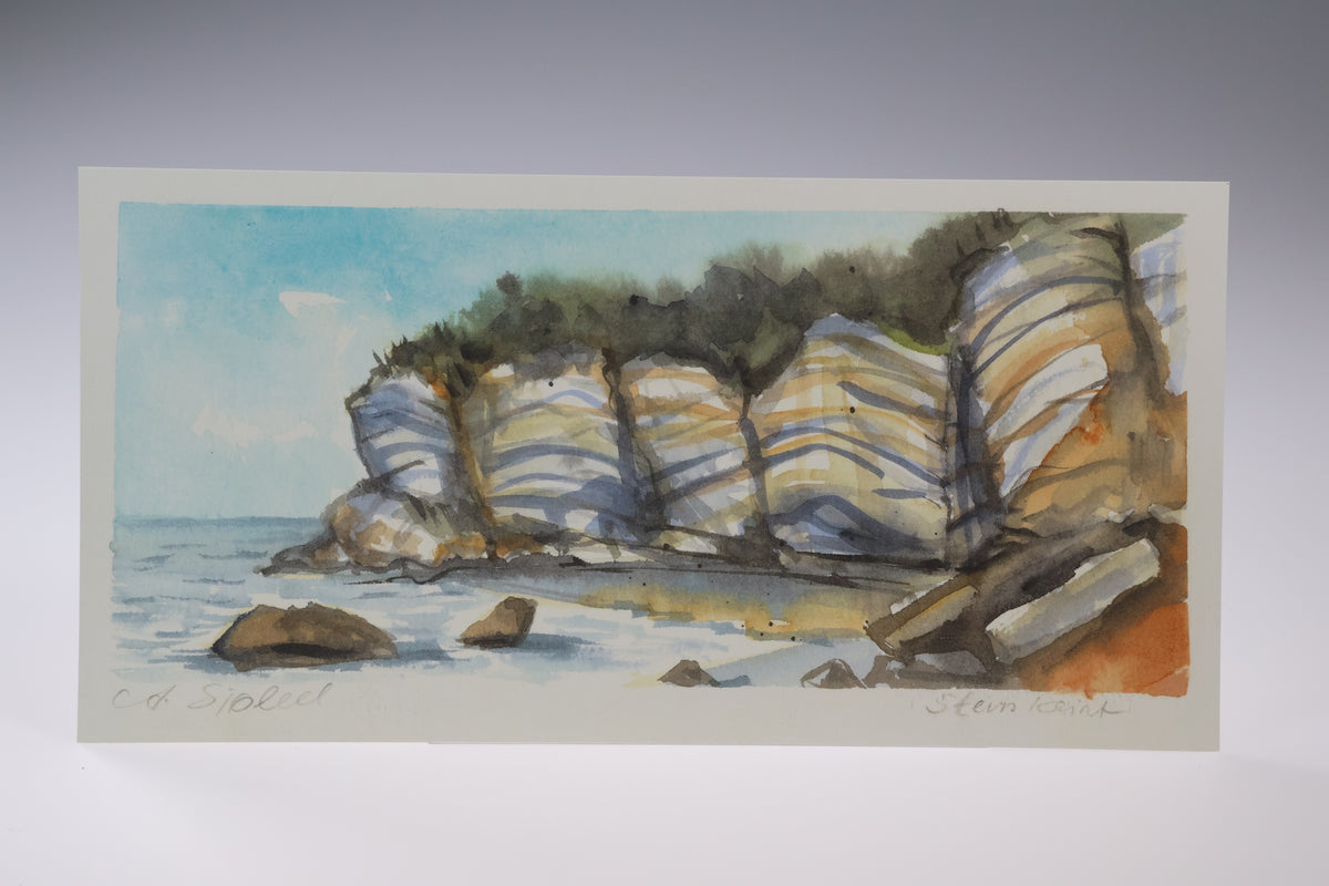 Annette Sjølund Stevns Klint kunsttryk