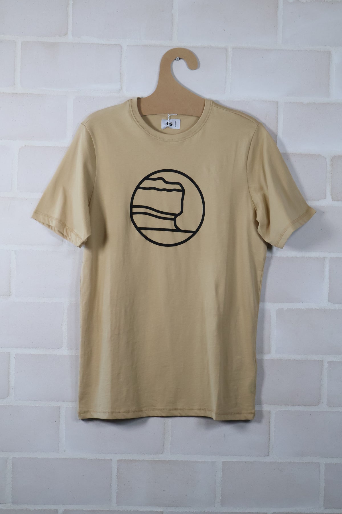Loulou Harbour - Stevns Klint T-Shirt Sand & sort