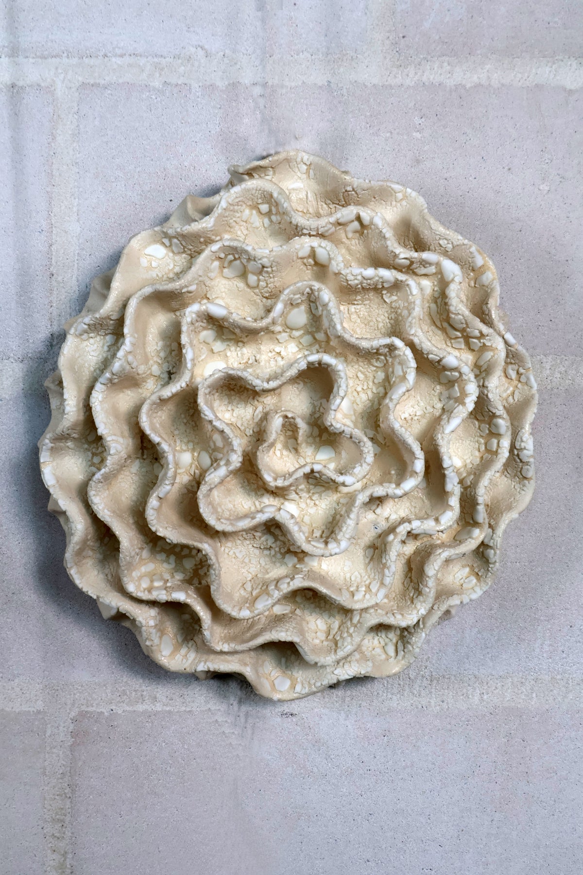 Clay by Bond - #0106 Stor hvid spiral