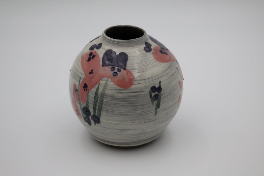 Mette Falbe - #13 Kuglevase m. dekoration