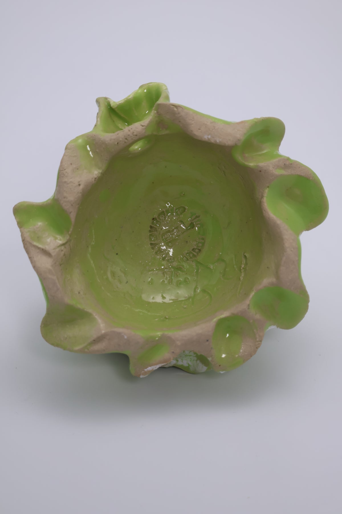 Clay by Bond - #0125 Lime/hvid vægkoral