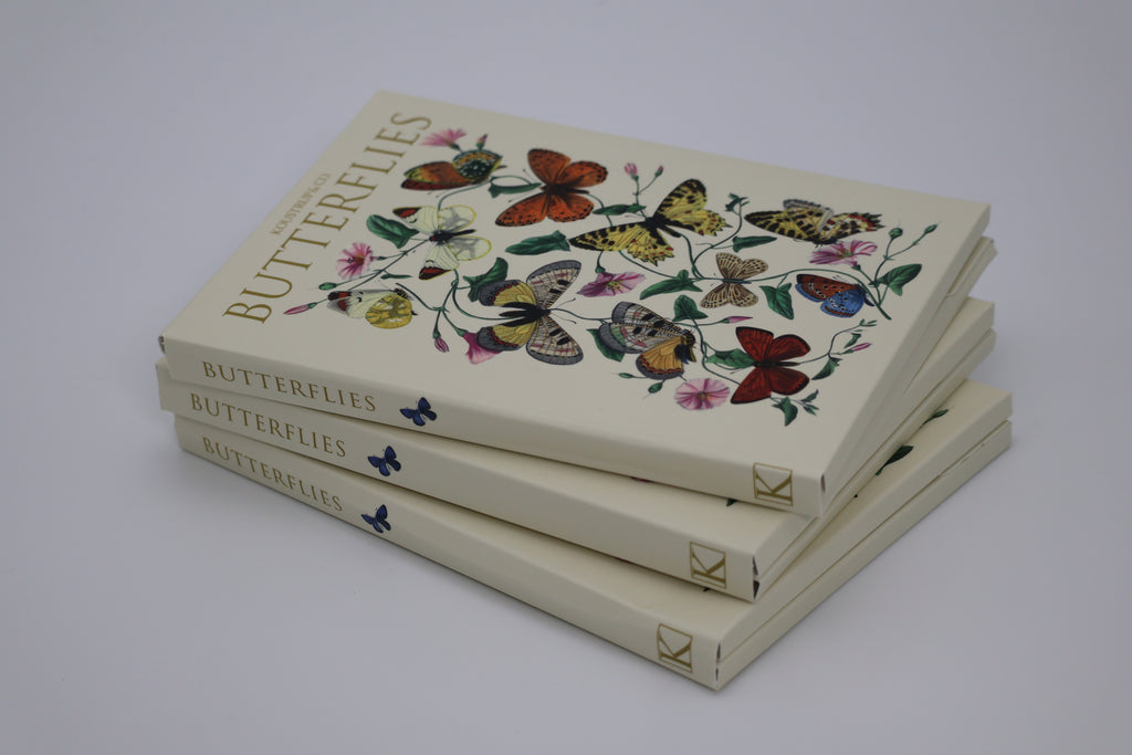 Kortmappe Butterflies 8 kort